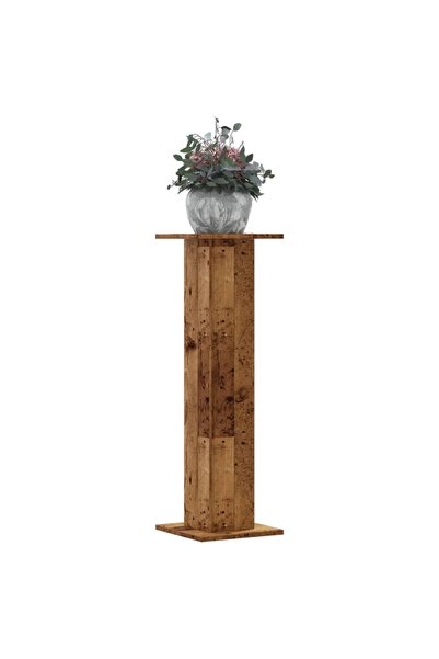 vidaxl Suporturi de plante 2 buc. lemn vechi 30x30x95cm lemn prelucrat
