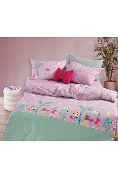 Nef Nef Homeware Nef Nef Roller Friends Παιδικό Σετ Κλινοσκεπασμάτων Μωβ