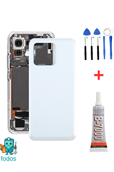 Fodos Xiaomi Mi 13 Arka Kapak - Arka Pil Batarya Kapağı - 2211133G Uyumlu + T...