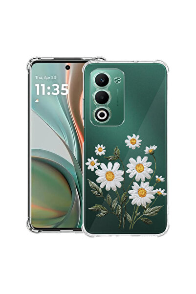 bestcase Husă Antișoc pentru OPPO A5, Florală - Margarete Minimaliste, 205205...