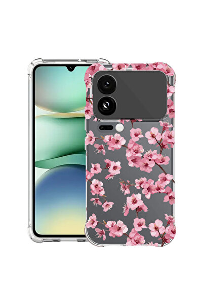 bestcase Husă Antișoc pentru Xiaomi 17 Pro, Florală - Cireș Roz Estetic, 2099...