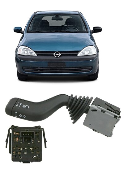 cme parts Opel Corsa C Kasa 2000-2006 Uyumlu Far Ve Sinyal Sellektör Kumanda ...