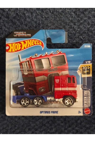 HOT WHEELS Transformers Optimus Prime - Screen Time Serisi - 1:64 Diecast Mod...