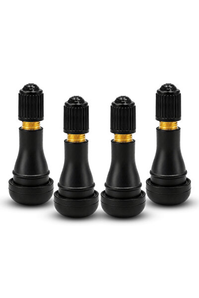 Generic TR414 Tire Valve Stem Rubber Brass Tubeless Valve for Car Bike Truck ...