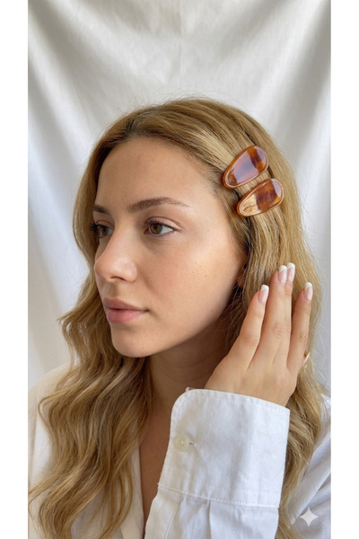 YOYYO Set de 2 agrafe de machiaj Accesorii pentru păr pentru femei Agrafe lat...