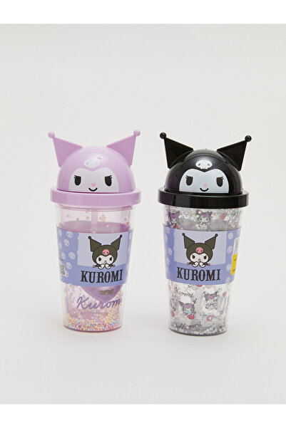 LC Waikiki Sticlă de apă pentru fete cu imprimeu Kuromi 450 ml