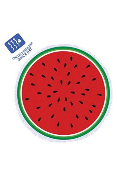 OEM Round Beach Towel Watermelon 150 cm