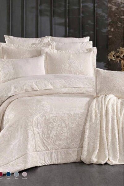 Çeyiz Diyarı Perez 11 Piece Dowry Set Ecru