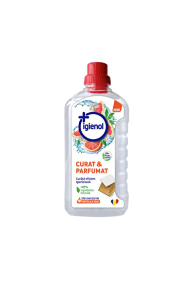 Igienol Detergent și dezinfectant pentru pardoseli, cu parfum de portocală ro...