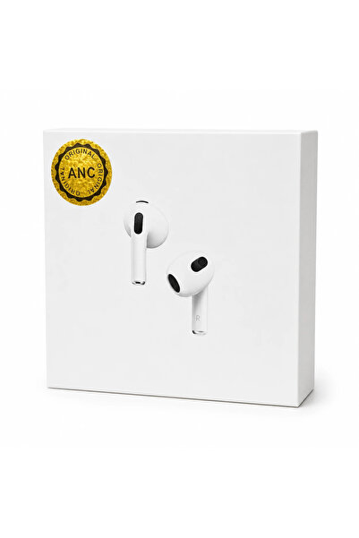 TEKNOTOK Air 3 ANC Bluetooth Kablosuz Kulaklık iPhone Android Uyumlu Beyaz