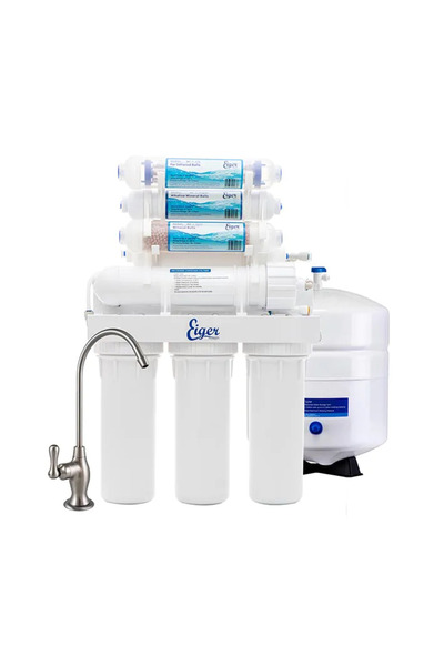 Eiger Filter Eiger Σύστημα Φίλτρανσης Νερού Αντίστροφης Όσμωσης RO 8 Σταδίων