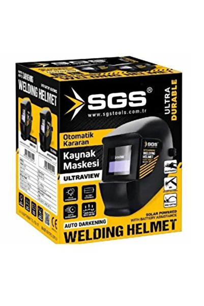 SGS 1270 Colormatik Baş Kaynak Maskesi Otomatik Kararan