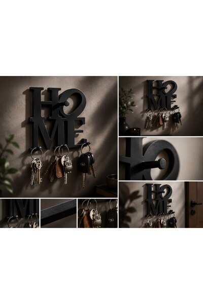farist Modern Home Written Wall Key Holder Hanger – Decorative and Convenient