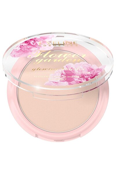 Eveline Cosmetics Grădina florilor, Iluminator, Pudră compactă, 8 g