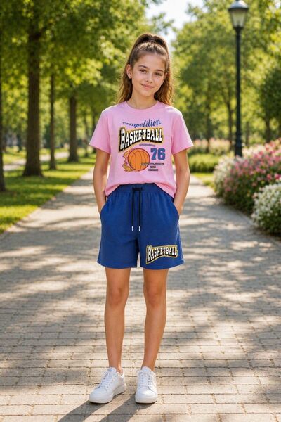 armicem ArmiKids Κοριτσίστικο Σετ με Στάμπα Πάνω-Κάτω Νέα Σεζόν
