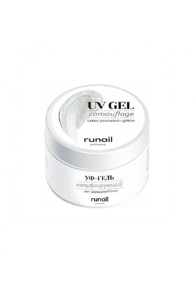 RUNAİL PROFESSİONAL Uv Builder Gel Protez Tırnak Jeli 30 gr - Porcelain Glitter