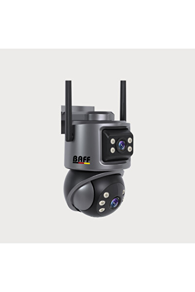 Baff Smart Camera ICS-5632 6MP Dual View WiFi Akıllı Güvenlik Kamerası - Çift...