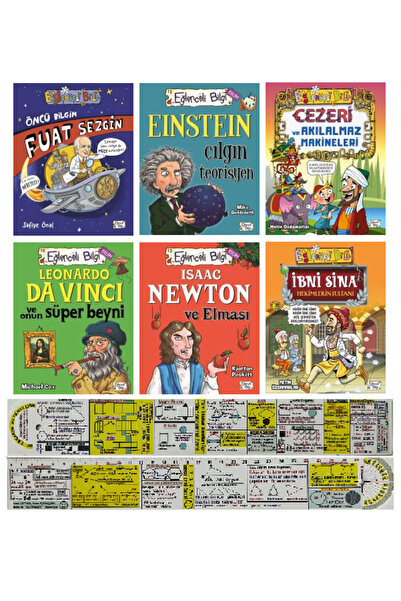 Eğlenceli Bilgi Yayınları Eğlenceli Bilim 6 Kitap Set / Fuat Sezgin - Einstei...