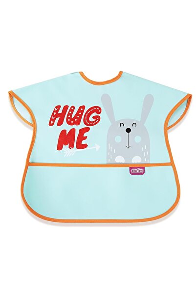 lowell home Poly Oilcloth Large Baby Bib 029 Green