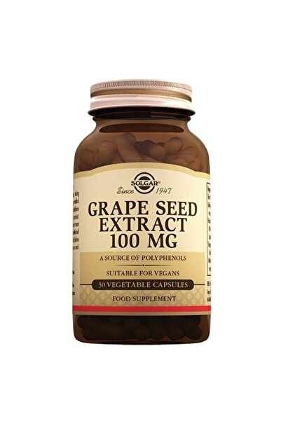 Solgar مستخلص بذور العنب 100 ملغ 30 كبسولة