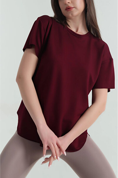 Oversize Kısa Kollu Kadın T-Shirt