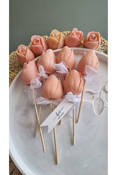 bn.starlights Hediyelik Lale Mum, Nişan, Düğün, Babyshower gb Hediyelik ( 15 ...