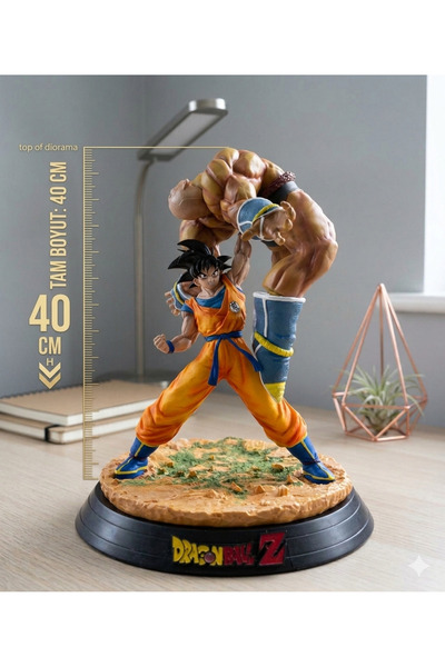 TÜTSÜ SEPETİ 40 cm BÜYÜK BOY ANİME DRAGON BALL SON GOKU FİGÜRÜ ANİME KARAKTER...