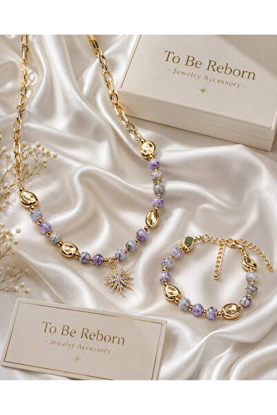 To Be Reborn JEVELRY ACCESSORY SELDA AÇIKEL Özel Tasarım Gold Kadın Aksesuar Set