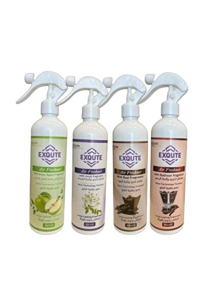 ExQute Solutions Company مجموعة معطرات الجو ExQute (عود، تفاح أخضر، مسك، بخور...