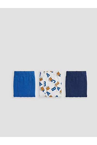 LC Waikiki Esvab • Modern & Distinctive Embroidered Boys' Boxer Shorts 3-Pack
