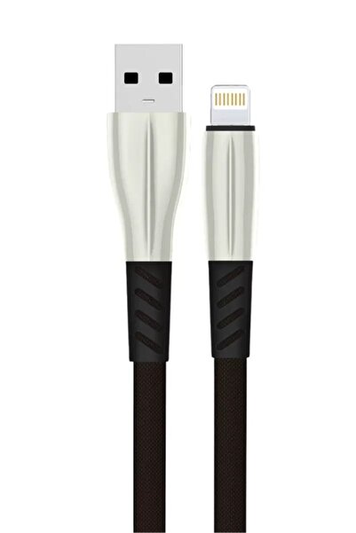 Leyaton Mey Import ®   S89 Metal Tip Lightning Cable iPhone Compatible 1m 2.4...