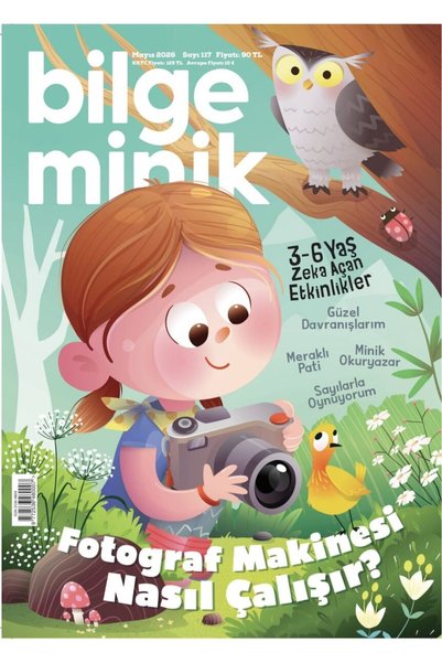Bilge Minik Dergisi Bilge Minik Dergi Nisan 2026 (3-6 yaş)