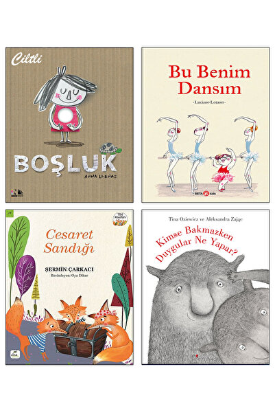 Beta Kids Yayınları Boşluk Bu Benim Dansım Luciano Lozano Cesaret Sandığı Şer...