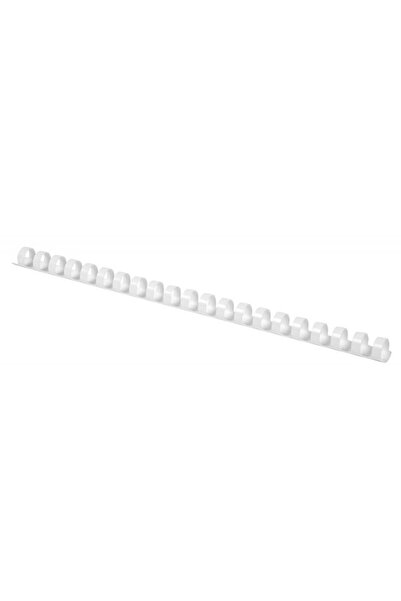 OFFICE products Inele plastic 10 mm, max 65 coli, 100buc/cut, - alb