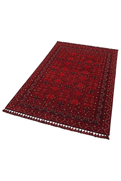 halinet Halı.Net Red Modern Washable Non-Slip Living Room Carpet Eco-Buhari-2...