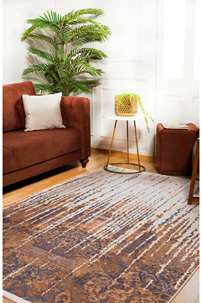 halinet Halı.Net Multi-Colored Modern Washable Non-Slip Living Room Carpet Ha...