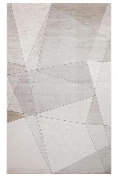 halinet Halı.Net White Modern Washable Non-Slip Living Room Carpet Eco-Merano...