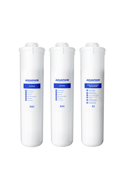 Aquaphor ΣΕΤ Ανταλλακτικών Φίλτρων Crystal Soft (K2, 2 x KHC)