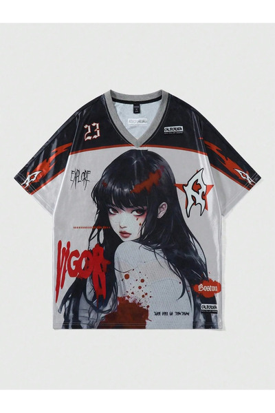 Gofeel Gothic Detail Unisex Jersey Forma