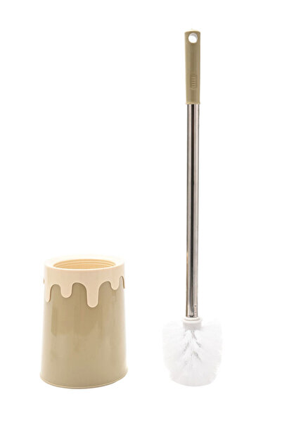 Lawazim Toilet Brush Set with Holder - Long Handle Bathroom Cleaning Brush - ...