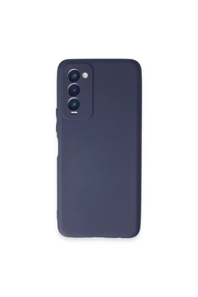ArkhenX Tecno Camon 18 Case First Silicone - Navy Blue