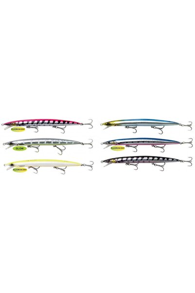Savage Gear Jerk Minnow 175 mm 29 gr Sınkıng Sahte Balık Zebra Glow