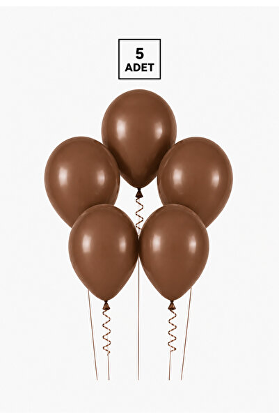 Balonsan Çikolata Kahve Balon 5 Adet