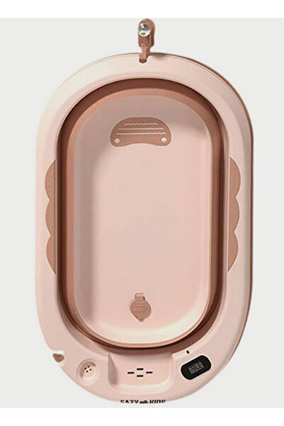 TREND MIX Easy Kids Temperature Control Folding Bathtub with Smart Temperatur...
