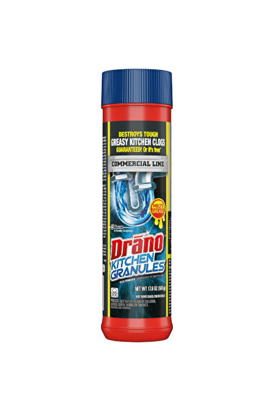 Drano مزيل انسداد المجاري التجاري للمطابخ 17.6 أونصة
