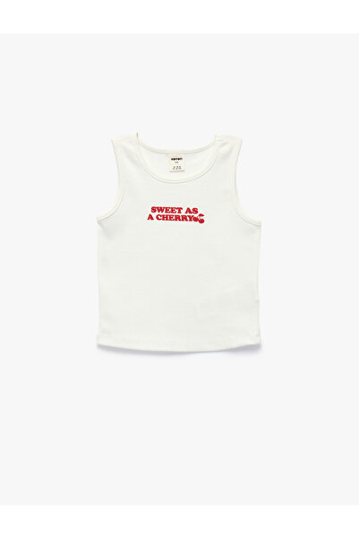 Koton Tricou imprimat fără mâneci din bumbac