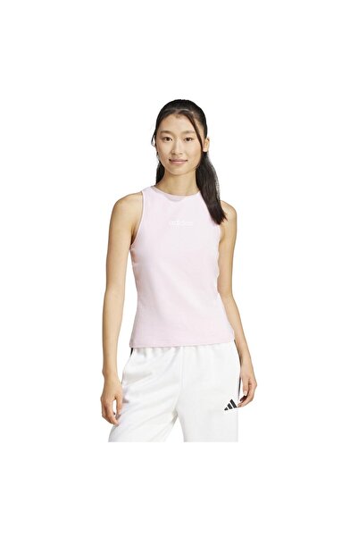 adidas Maiou de damă din jerseu simplu, model Linear, Esențiale, M
