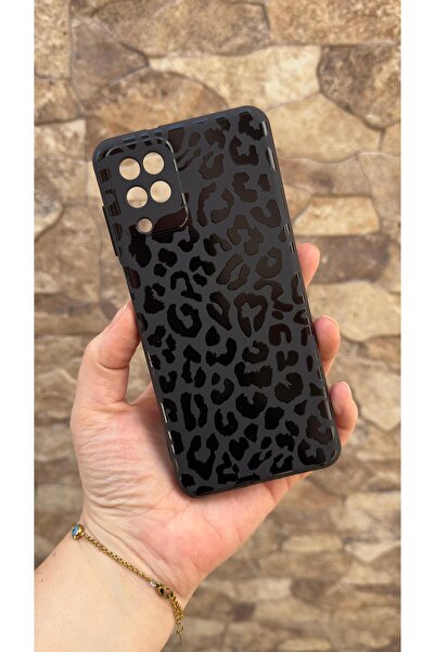 Vip Case Samsung Galaxy A12 Uyumlu Leopar Desenli Silikon Darbe Emici Klasik ...