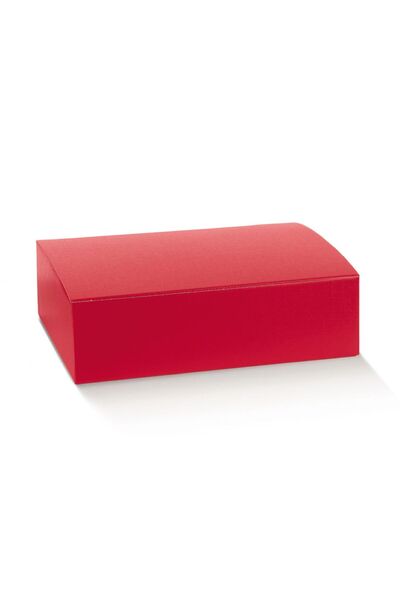 Scotton Top Bottom Set of 3 Premium Triple Gift Box, Intense Red, for 3 0.75 ...