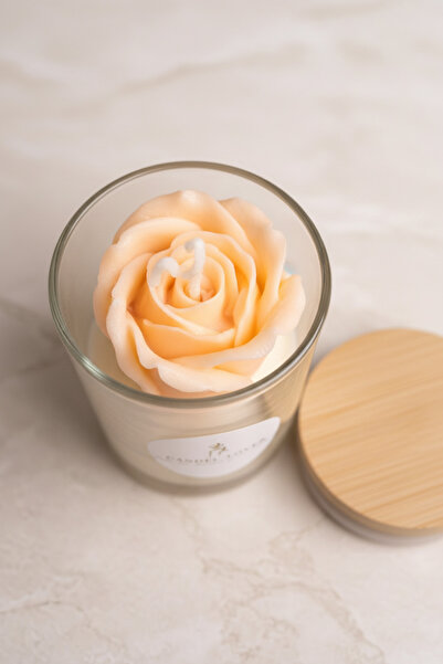 Candellover Blooming Rose Candle